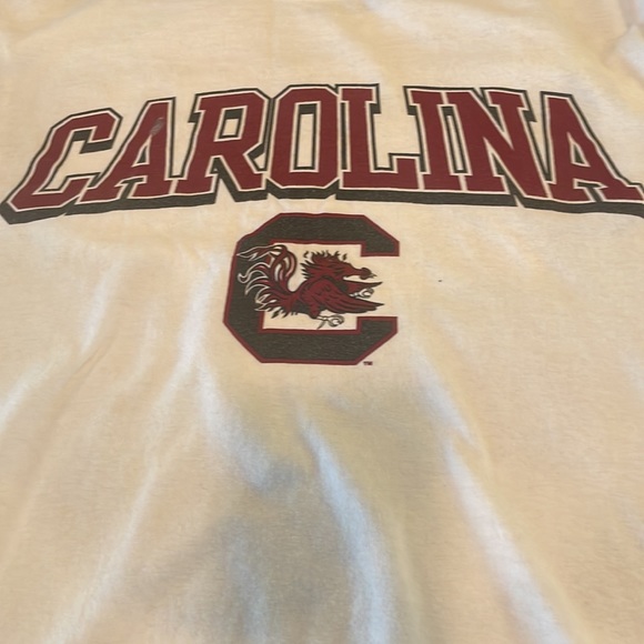 USC South Carolina Gamecocks champion T-shirt long sleeve white S small - Picture 5 of 9